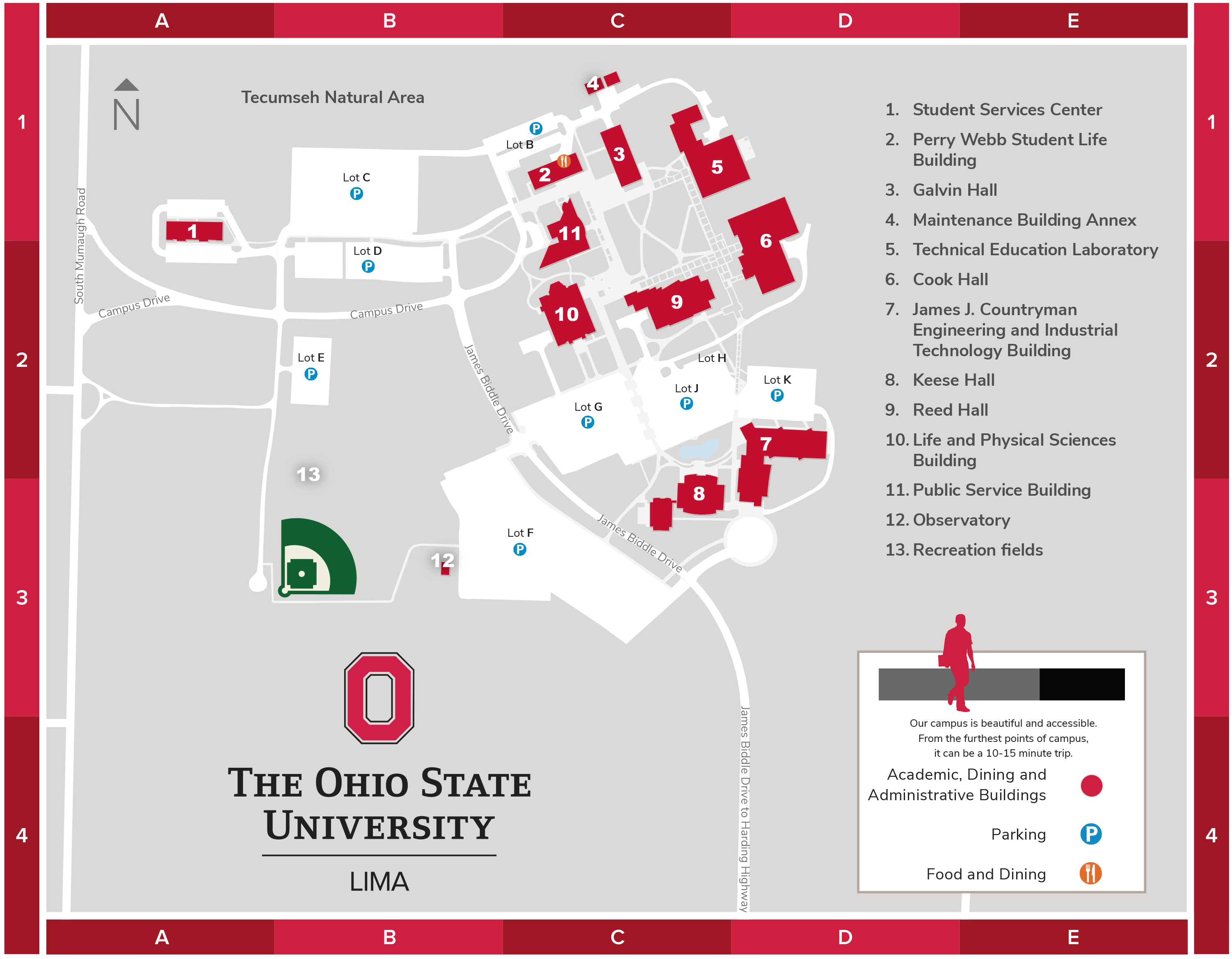 Campus Maps and Directions The Ohio State University